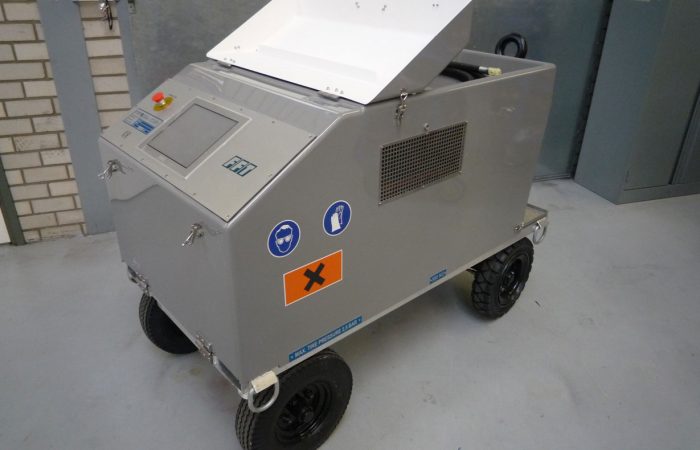 Test unit for use during aircraft assembly